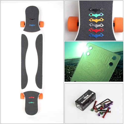 长板 防桥钉下陷垫o片 防陷钉 防陷垫片长板滑板一体桥钉垫片