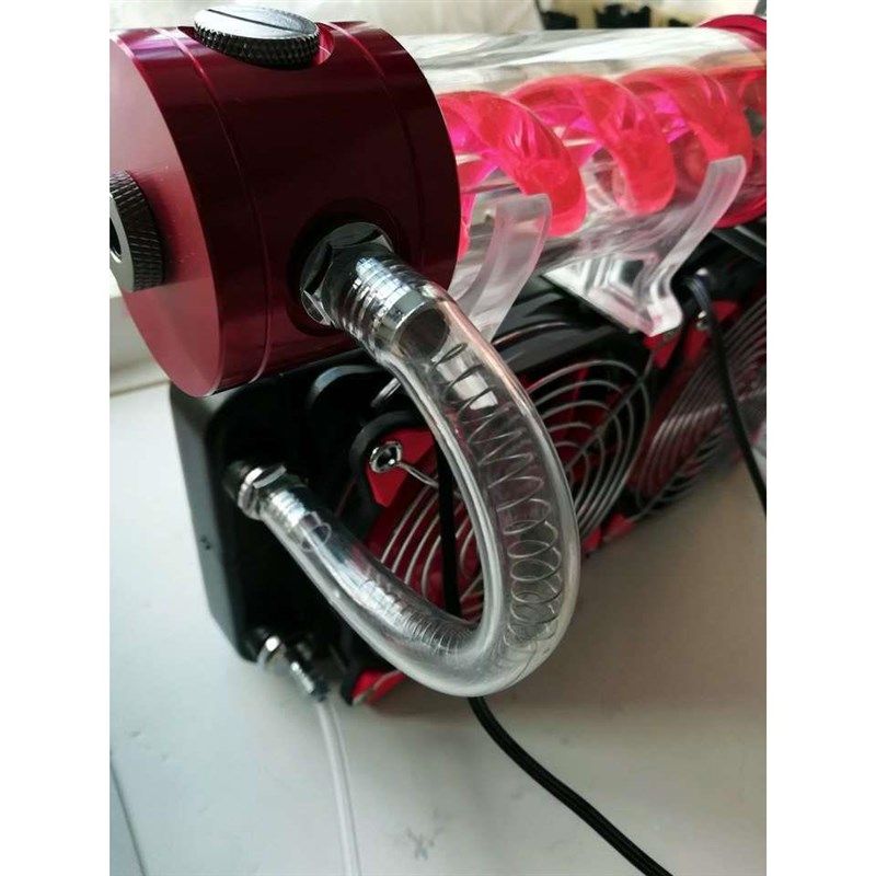 电水冷套装 手机k笔记本水显冷外机外置水冷散热器 CP U 卡机箱风