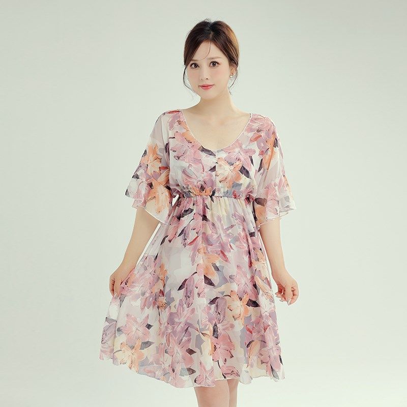 分体泳衣女士大码海边度假三件套200斤温泉宽M松遮肚显瘦2025新款