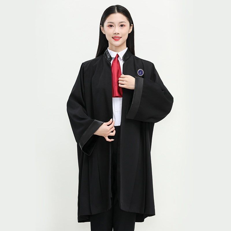 律师袍男女新款律师服大诉讼状工作服F律协标准开庭服装制服职业