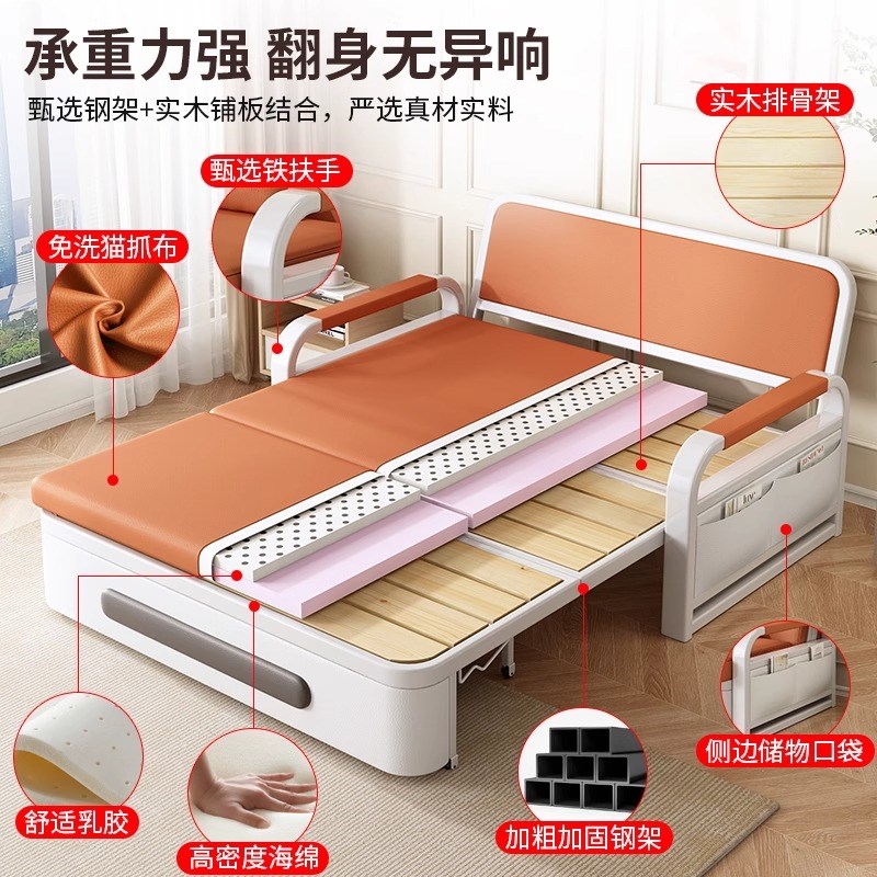 沙发床折a叠两用客厅阳台折叠床2025新款单人一体小户型多功能伸