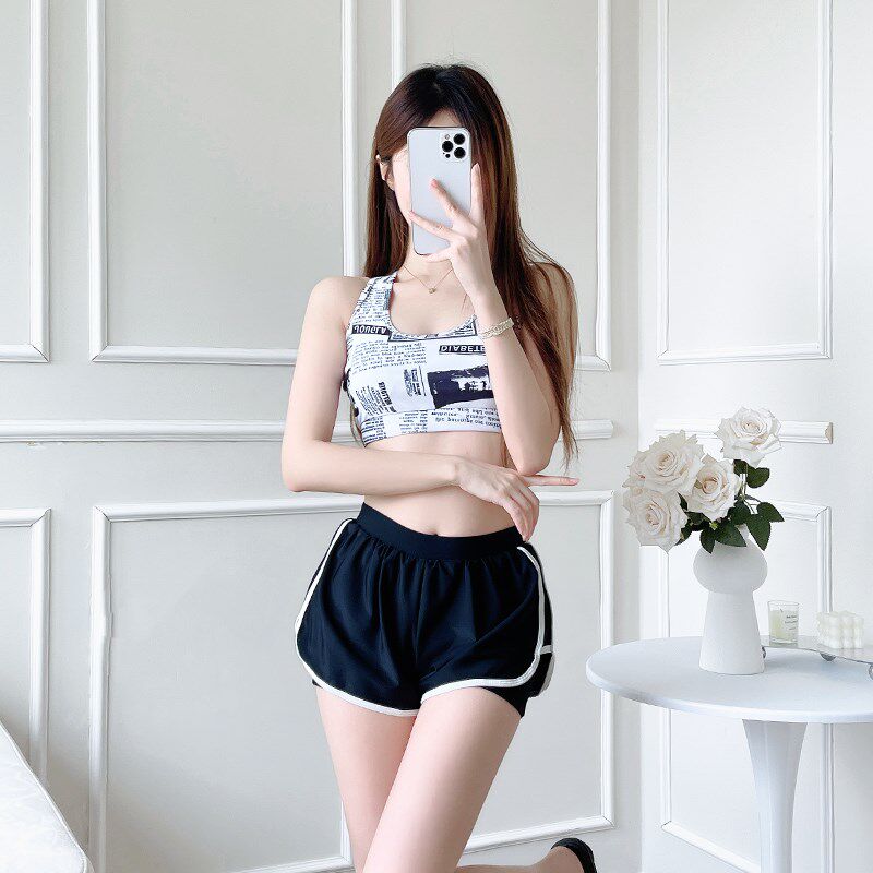 少女20b25年新款爆款绝美游泳衣女款显瘦遮肉分体三件套温泉高级