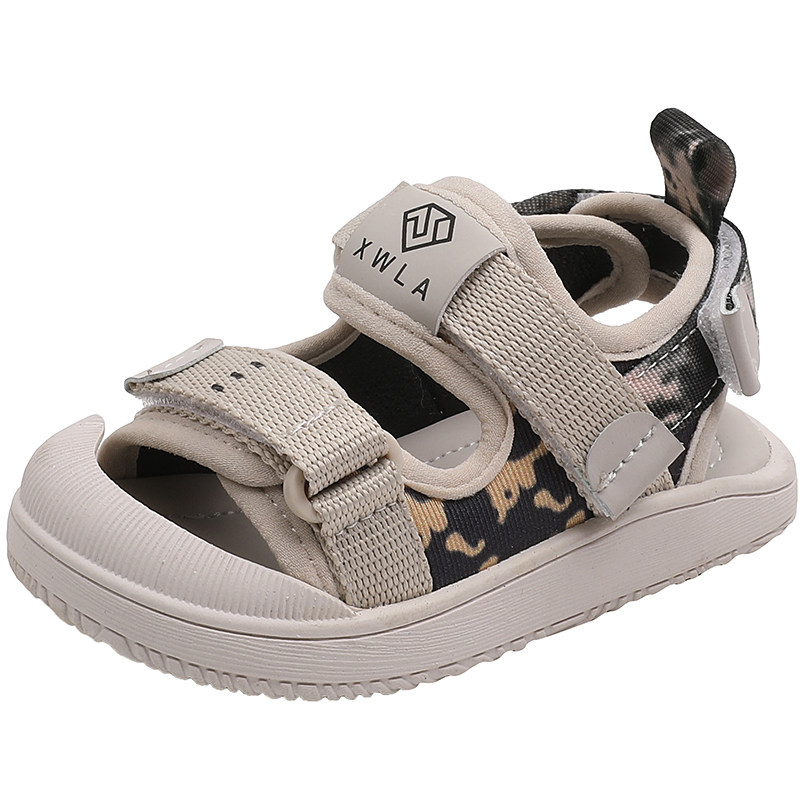 宝宝凉鞋男宝夏季新款一岁半婴儿软底学步鞋防R滑防踢沙滩婴儿鞋