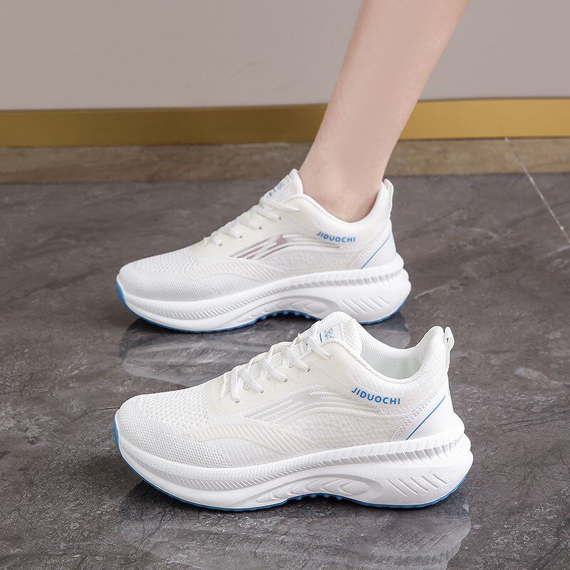 34码女鞋运动鞋女2025t新款春夏网鞋休闲小白鞋轻便软底减震跑步