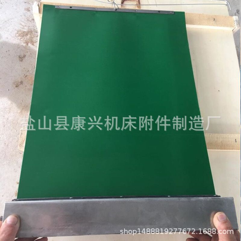 机床导轨防尘布伸缩式卷帘防护罩防水防油工业用防尘罩厂家制作