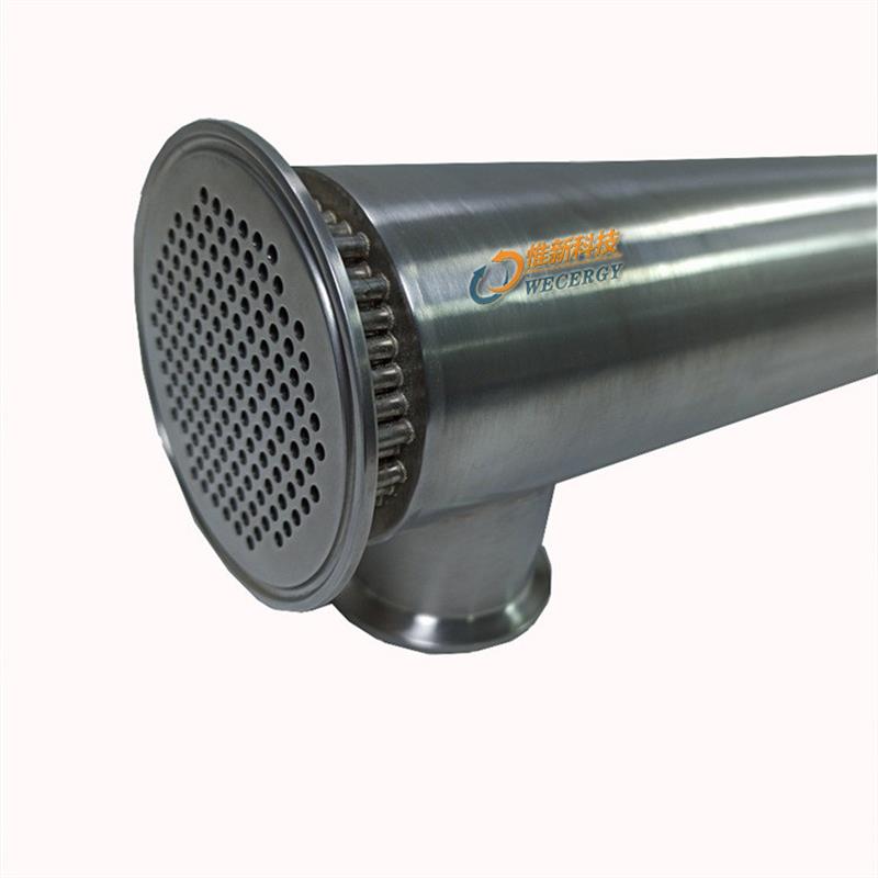 双管板换热器卫生级316L材质注射水降温微管换热器