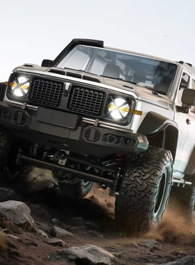 莽牛MN300坦克300四驱改装RC攀爬车全比例遥控越野汽车模型玩具