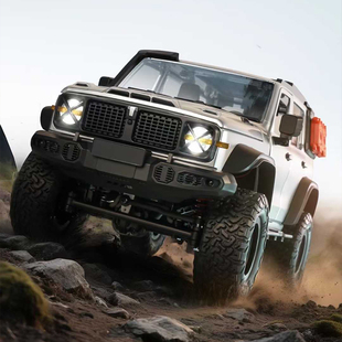 莽牛MN300坦克300四驱改装RC攀爬车全比例遥控越野汽车模型玩具