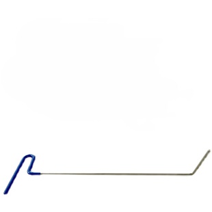 汽车凹陷修复工具撬棍装凹坑钣金修复异型撬棍把手头蓝色件
