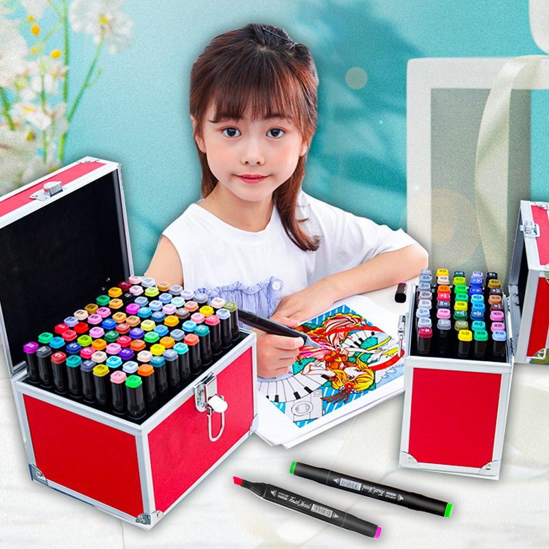 儿童绘画套装g画画工具小学生水彩笔幼儿园画笔礼盒美术用品大礼