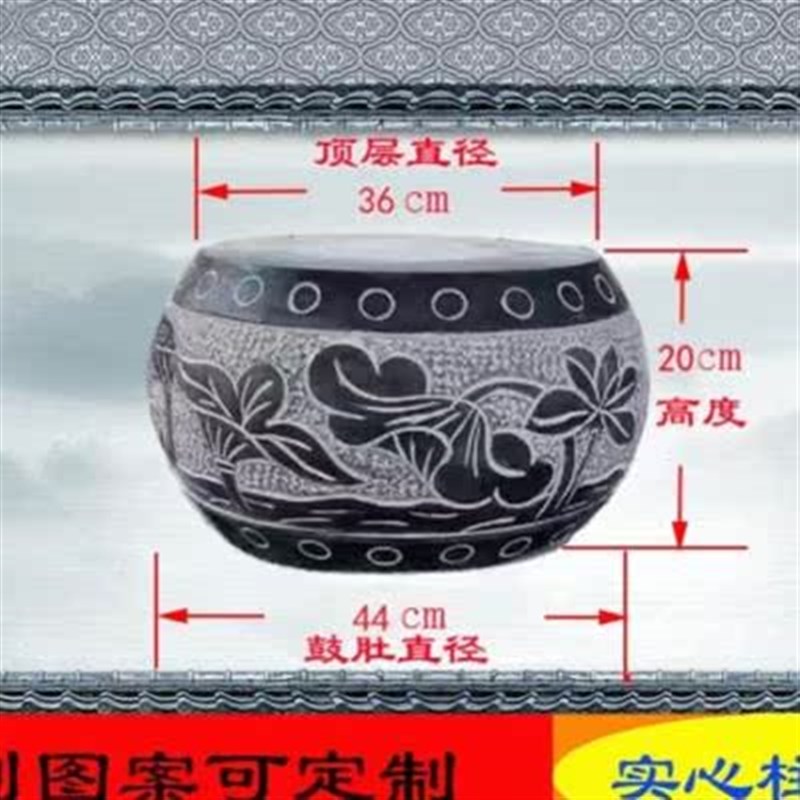 新款石雕柱墩仿古柱鼓o墩青石柱墩底座石墩子空心石.柱础柱顶石