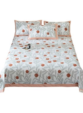 a类新疆老粗布床单单件1r00全棉老式双人被单2024新款不起皱夏