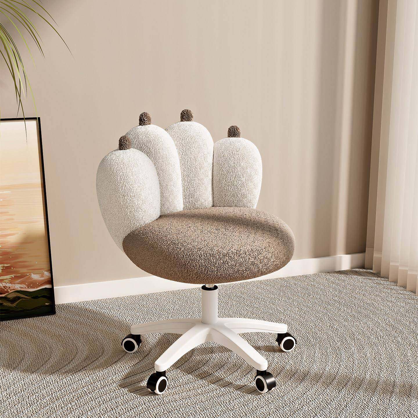 北欧实木餐椅家用餐桌椅子梳妆凳轻奢高级感设计师凳子新款靠背椅,住宅家具,梳妆凳,淘宝优惠券,粉丝福利购,淘宝优惠卷