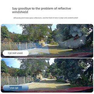 适用于70迈M800M500行车记录仪滤镜CPL偏光镜消反光减光