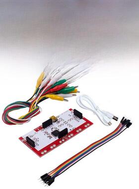 Makey的主控板与主控板兼容。全套是准备使用，并配有数据线和鳄