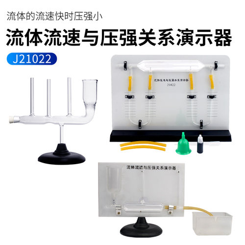 流体流速与压强关系演示器21022大号中学物理实验室演示器材教T学