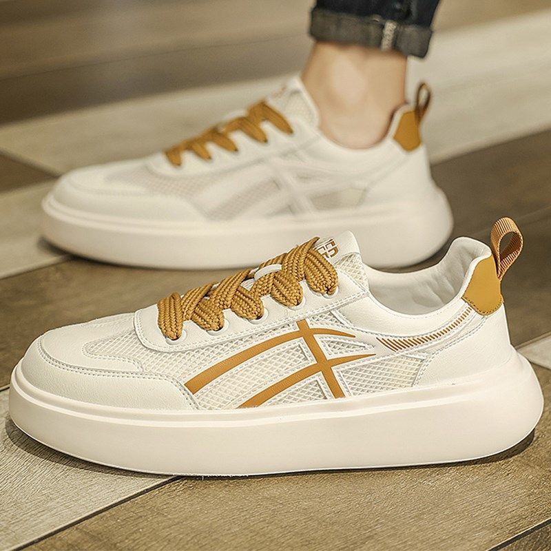 夏季特大码男鞋45透气薄款网面y鞋46休闲运动板鞋47加宽加肥小白,流行男鞋,休闲板鞋,淘宝优惠券,粉丝福利购,淘宝优惠卷