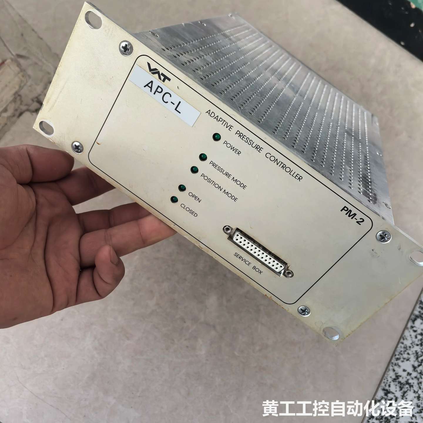 二手进口 瑞士VAT APC-L PM-2自适应压力控制器，