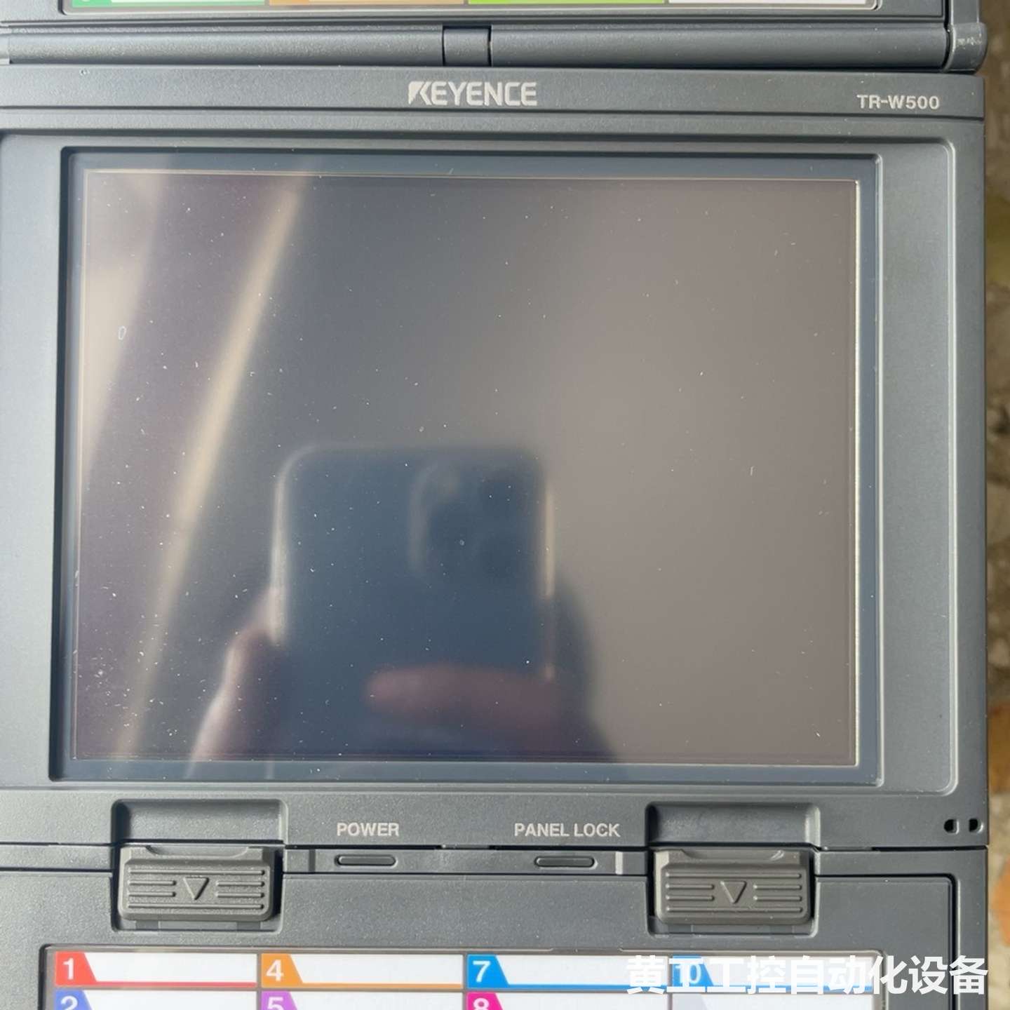 基恩士触摸型无纸记录仪TR-W500,成色9.99新。数量七