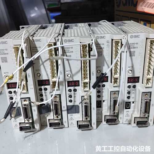 SMC伺服驱动器LECSA2-S3，5台，成色有明显使用痕迹