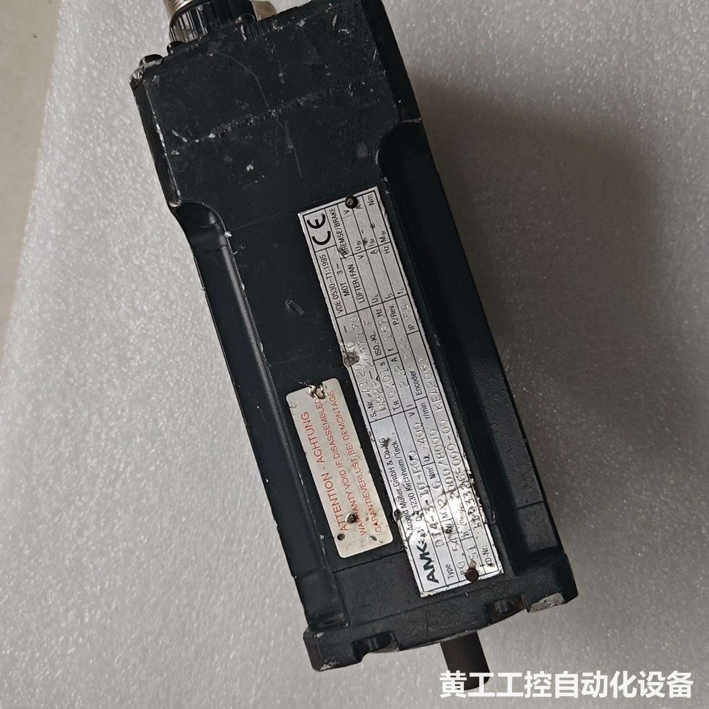 德国AMK伺服电机DT4-3-10-ROO，实物照片拍摄，成