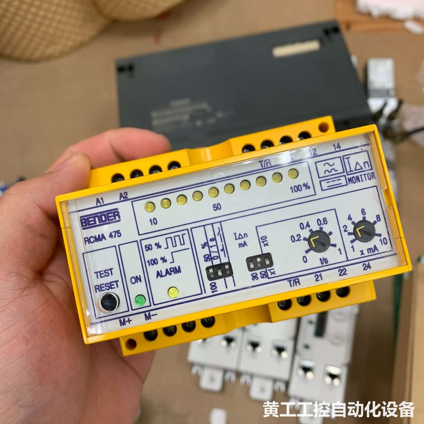RCMA475LY-13 BENDER本德尔模块,原装拆机