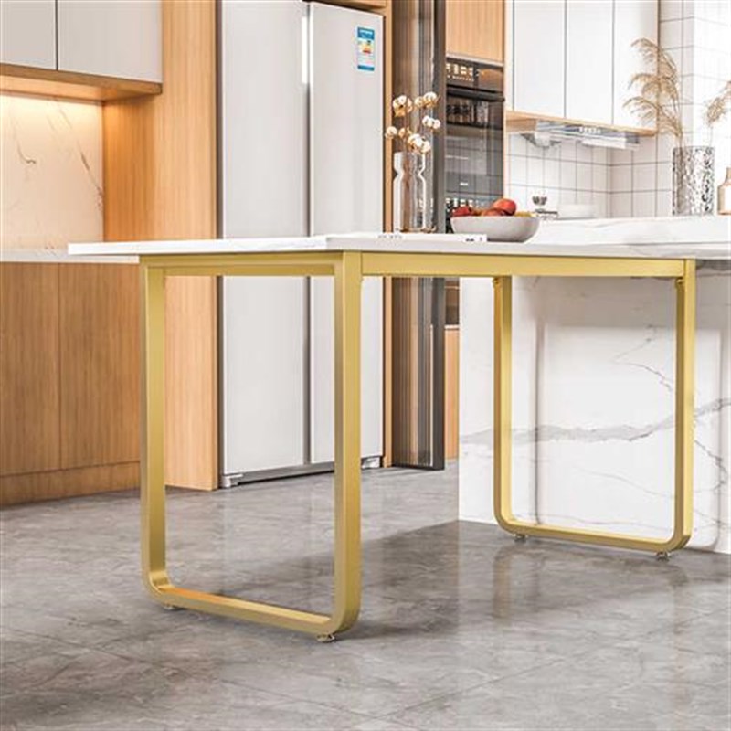 圆弧形岩板木板桌架桌腿支架吧台搭边脚书桌餐台脚支撑底座可定制