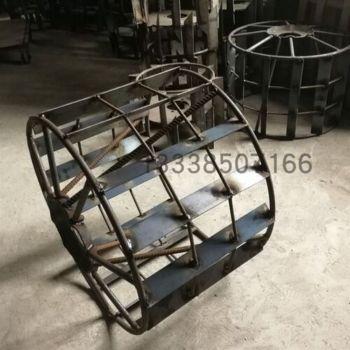 151手扶拖拉机旋耕机压加宽铁轮防滑防陷铁水田轮P外径73cm宽53cm