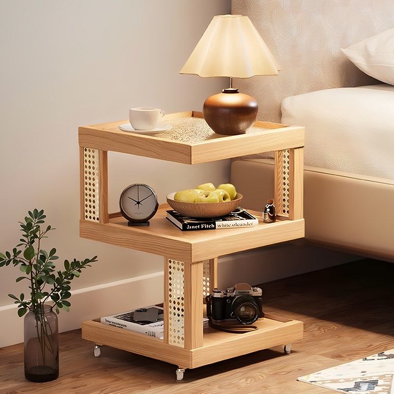 移动茶几沙发边柜小桌子2s025新款床头侧边柜边几简易多功能置物,住宅家具,移动边几/推车,淘宝优惠券,粉丝福利购,淘宝优惠卷