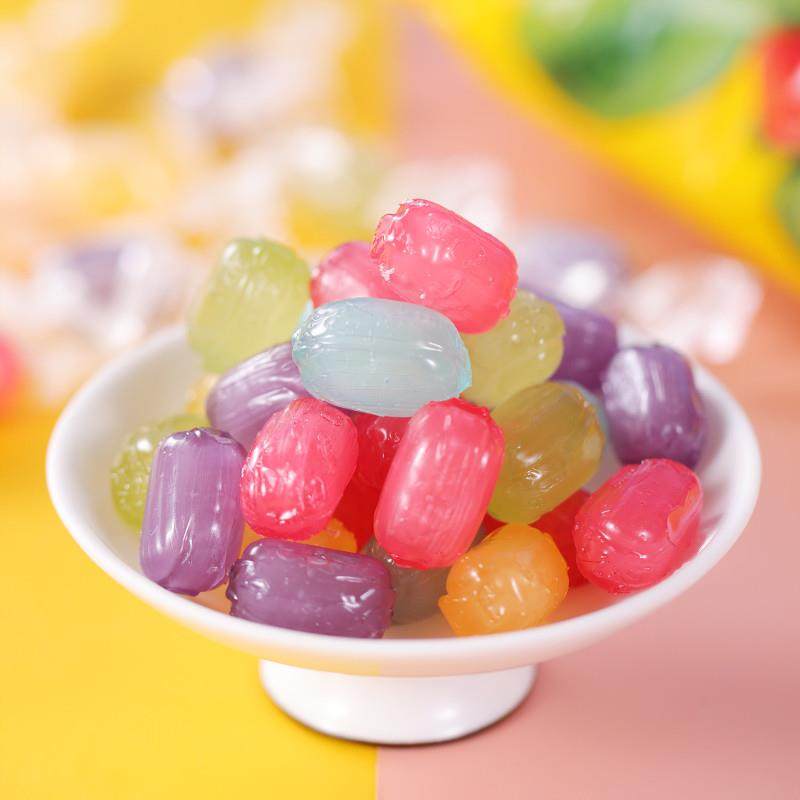 新货进口水果糖夹心糖果小颗粒迷你网红小零食俄罗斯袋装