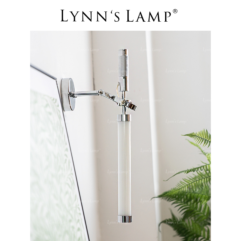 Lynns立意极简工业风手电筒壁灯床头包豪斯走道卫生间led长条灯