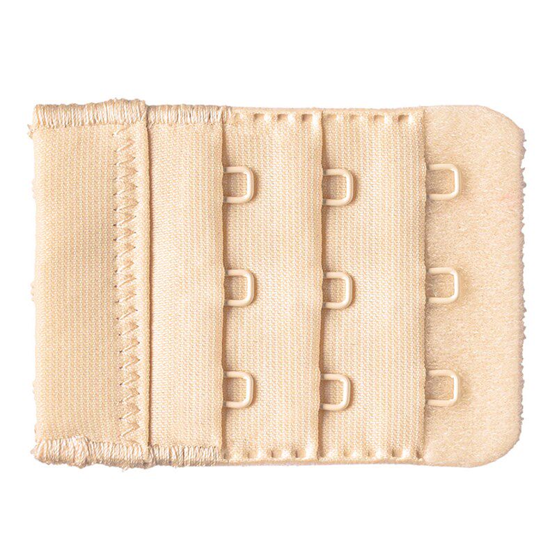 文胸加长扣搭扣 胸罩背扣排扣调节 内衣延长扣小三排三扣挂钩接扣