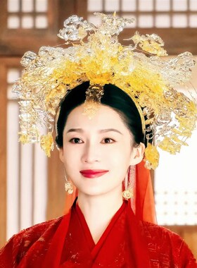 庆余年2林婉儿大婚凤冠头饰来图定制饰品尹霞手作中式新娘头饰