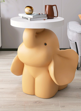 大象大型落地摆件客厅电视柜沙发边几床头柜托盘家居饰品乔迁礼物