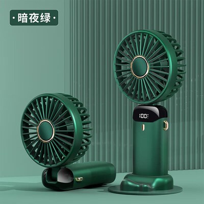 风扇挂脖小风扇手持风扇迷你手拿电风扇户外便携式随身办公室桌面