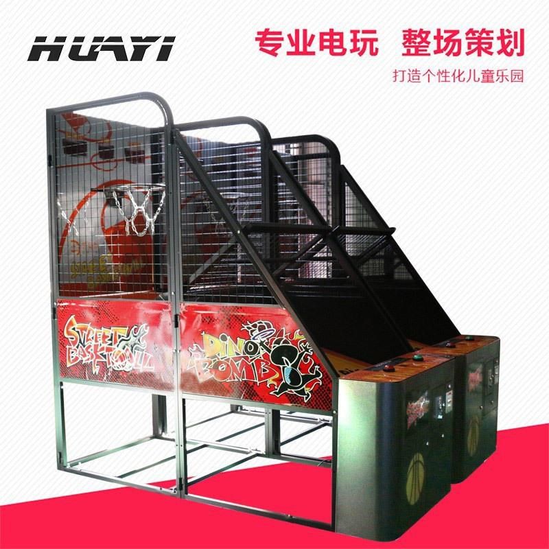 普通成人篮球机游戏机电r玩城游艺厅游乐场投篮机大型亲子游乐设
