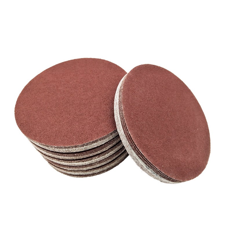 4寸5寸汽车轮船木工家具圆砂纸砂纸砂纸片拉绒片植绒片打磨抛光