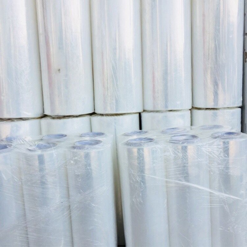 pe透明拉伸膜45CM塑料打包缠绕膜薄膜工业机用物流围膜保鲜包装膜