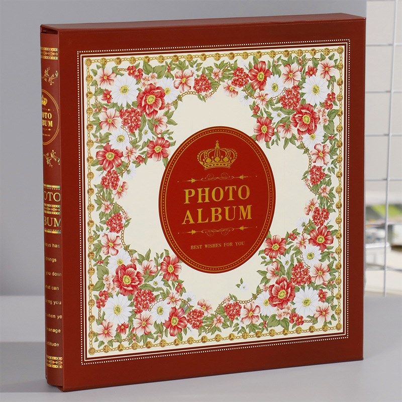 复古相册6寸8寸500张插页式家庭影集大容量影楼PP插袋纪念册