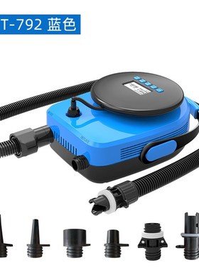 SUP浆板高压电动充气泵冲浪板橡皮艇直流20psi车载电动充气泵