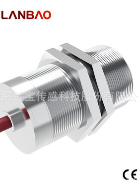 兰宝LR30XBF10DPOW 耐高温接近开关-25+120硅胶线 电感传感器