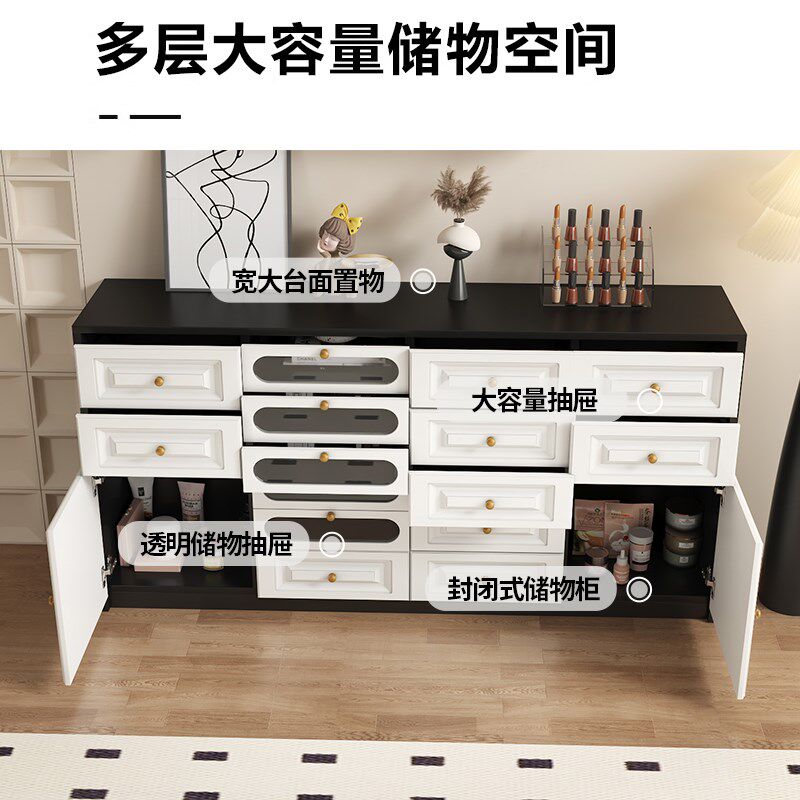 美甲收纳柜美甲柜子展示柜美甲店甲胶油储物柜指甲油展示柜抽屉式