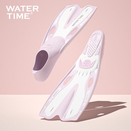 WaterTime潜水长脚蹼 男女浮潜蛙鞋自由潜鸭蹼游泳训练自由泳装备