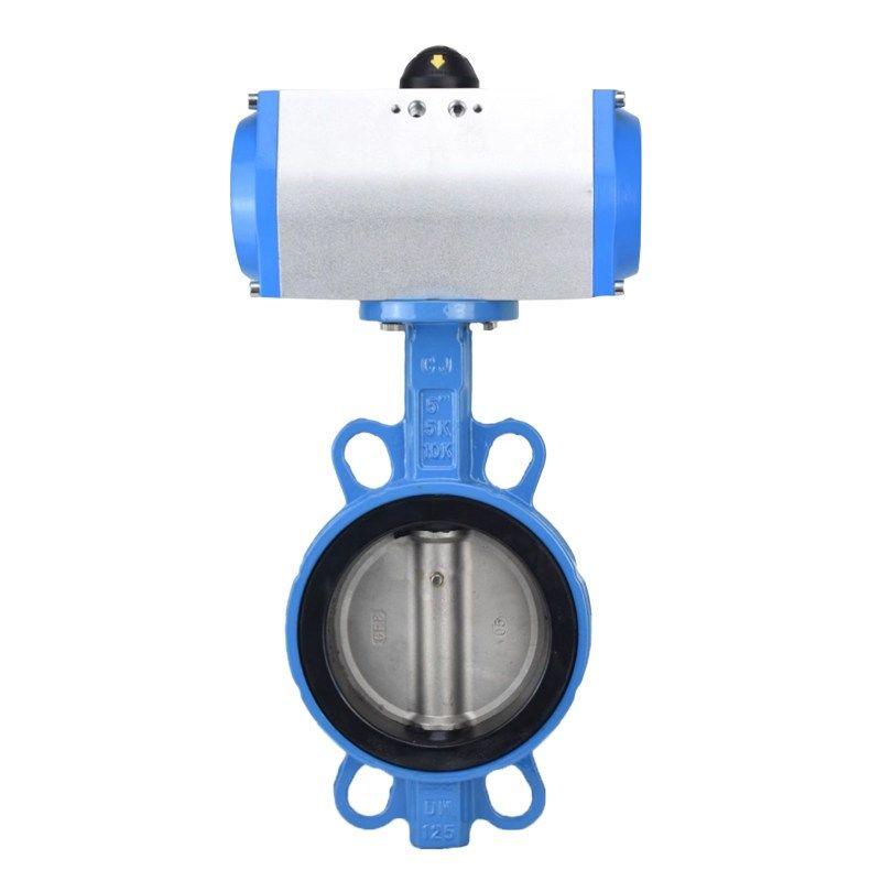 气动对夹式c蝶阀D671X-16四氟高温304不锈钢铸钢阀门DN80 100 150,五金/工具,蝶阀,淘宝优惠券,粉丝福利购,淘宝优惠卷