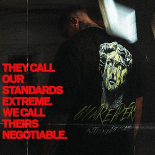 GYMREAPERS美式潮牌运动健身短袖男士跑步休闲棉欧美嘻哈锻炼T恤