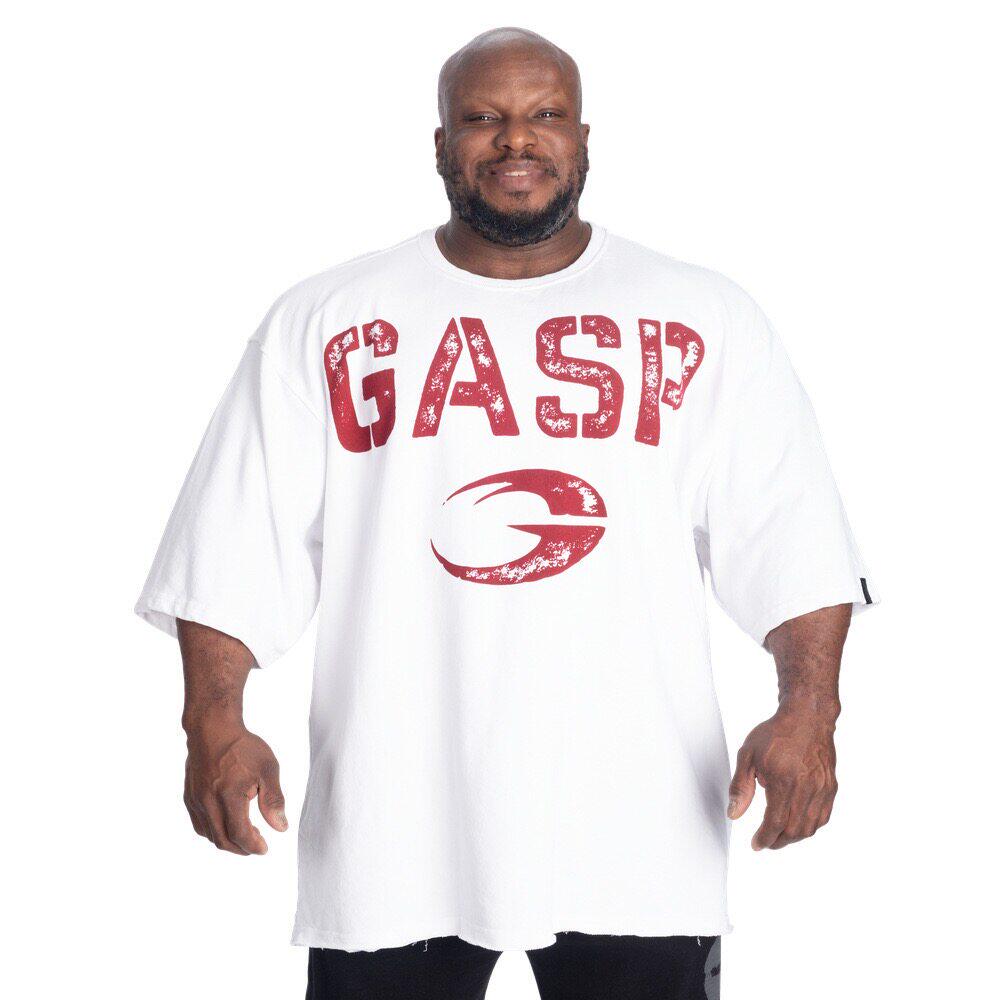 GASP新款重磅健身健美宽松大码排汗透气运动休闲短袖潮牌纯棉T恤