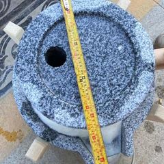 石雕石磨 家用手动 石磨 小型电动迷你石磨 微型磨豆石磨子摆件