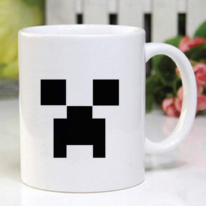 我的世界周边水杯动漫游戏马克杯二次元苦力生日礼物简约陶瓷杯子,餐饮具,马克杯,淘宝优惠券,粉丝福利购,淘宝优惠卷