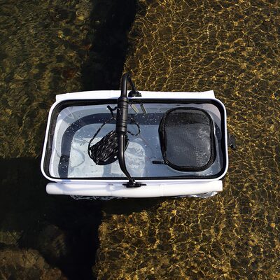 路亚溪流桶引舟折叠浮水活鱼桶鱼护桶矶钓海钓大物钓鱼桶浮桶友舟