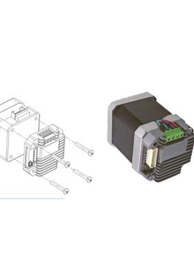 42/57步进电机驱动器模块一体ZD-M42P/ZD-M57P带散热细分电流可调